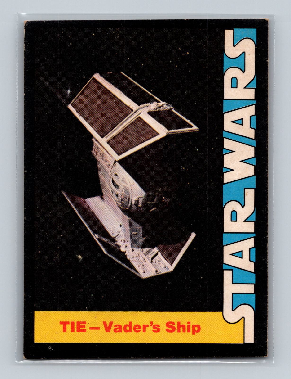 1977 Wonder Bread Star Wars TIE-Vader\'s Ship #16