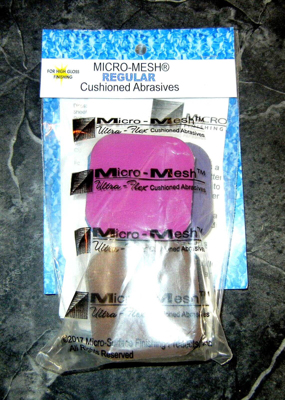 Micro-Mesh Cushioned Abrasives, New in Original Packaging, 1500-12000 Grit