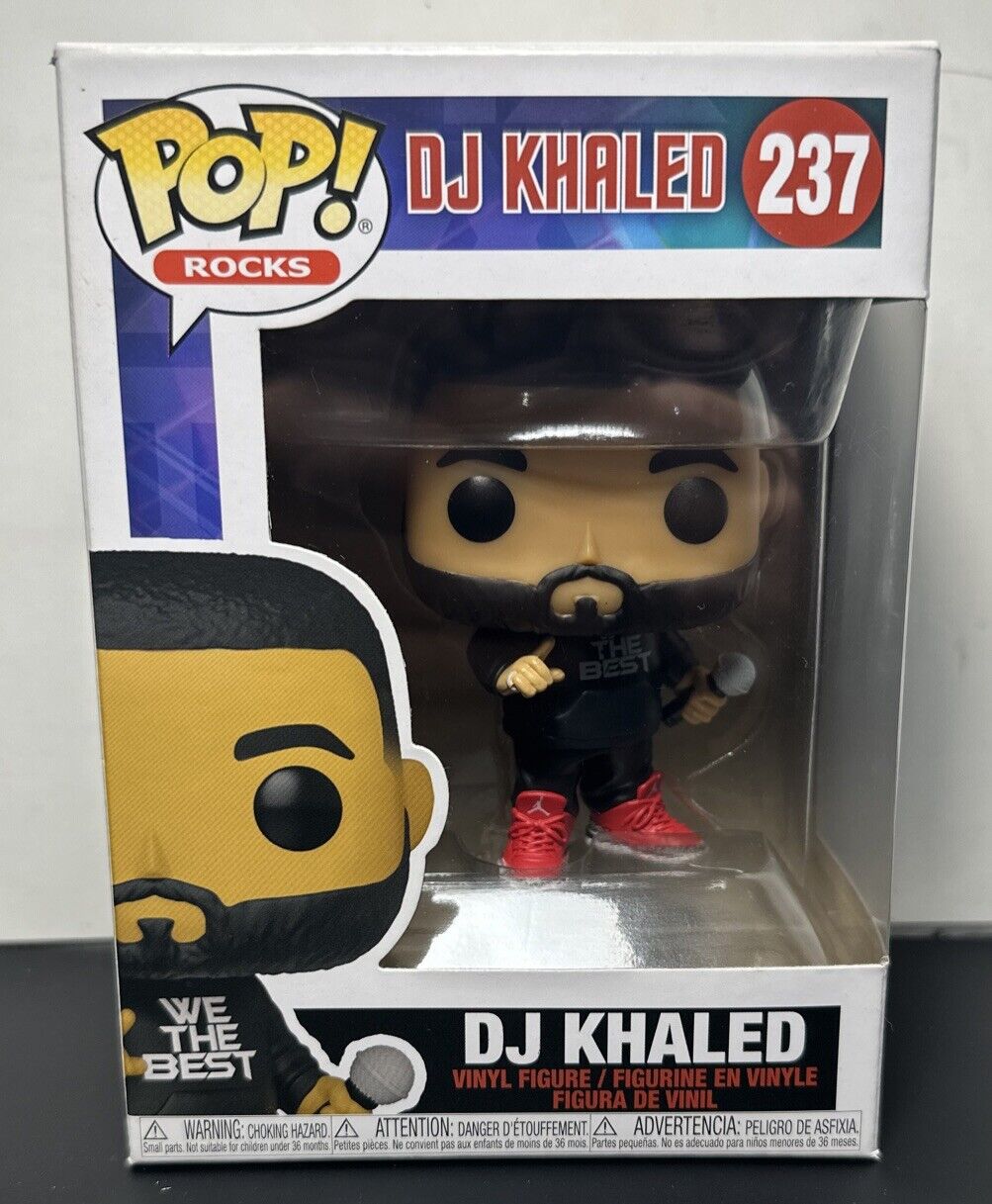 Funko Pop Rocks: DJ Khaled #237 Vinyl Figure