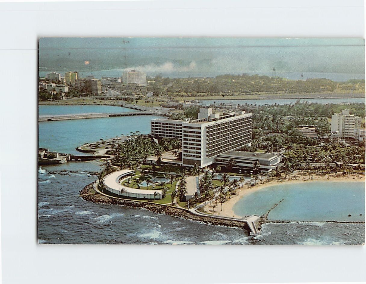 Postcard Caribe Hilton San Juan Puerto Rico