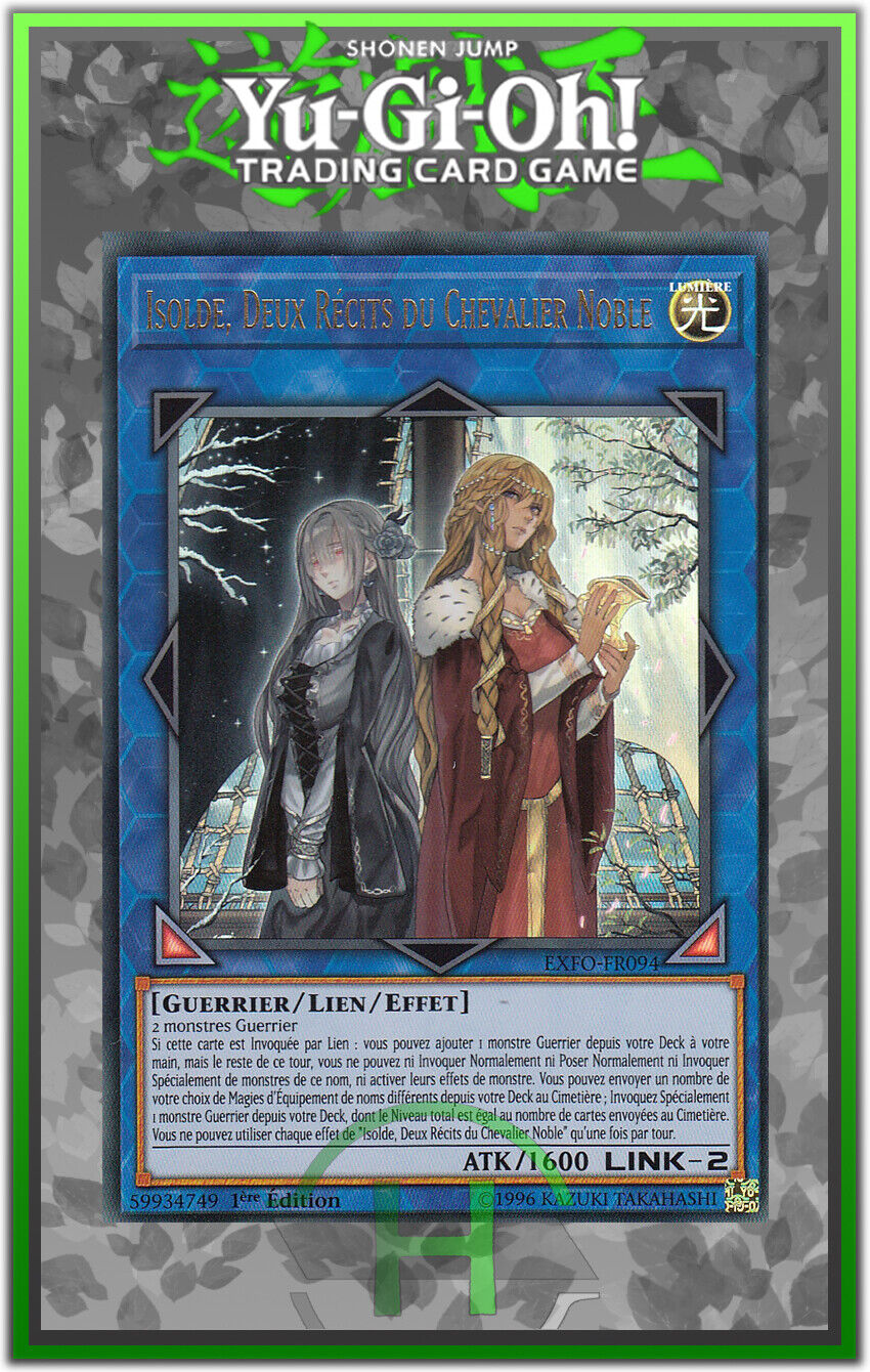 Isolde, Two Stories of the Noble Knight - EXFO-FR094 - French Yu-Gi-Oh Card