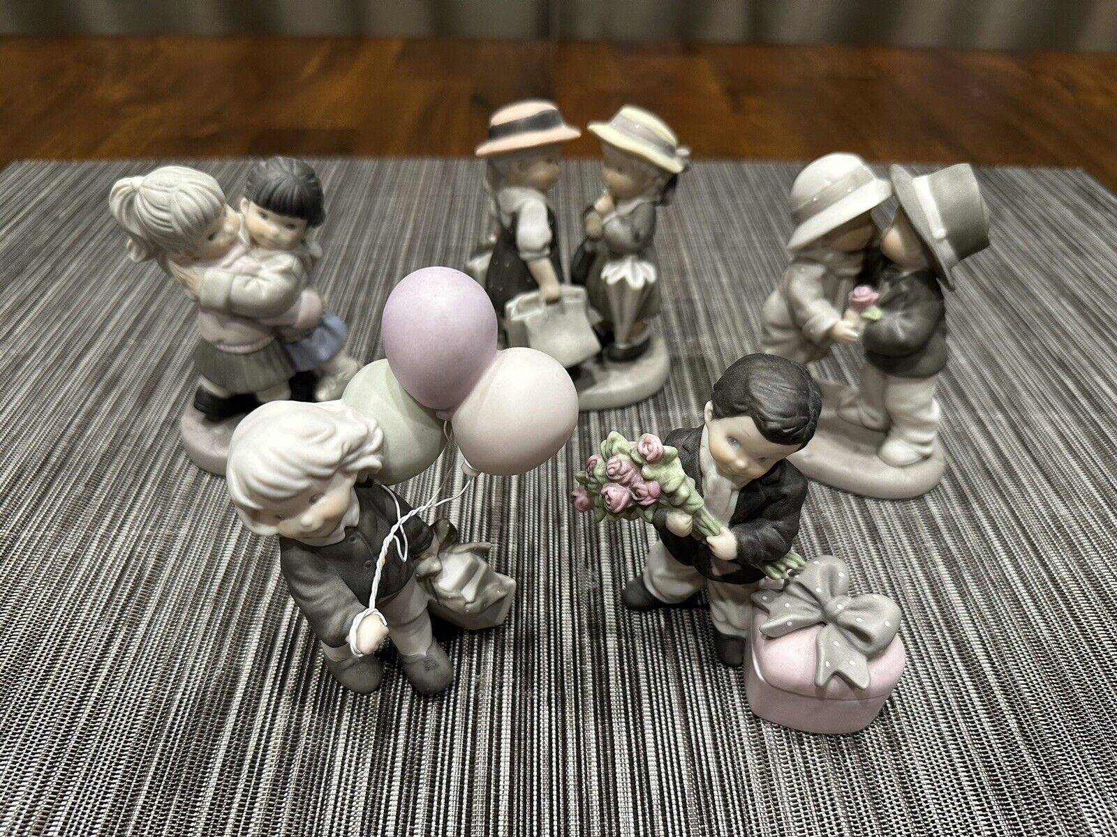 Kim Anderson & Bahner Studios Lot of 5 Porcelain Figurines Enesco