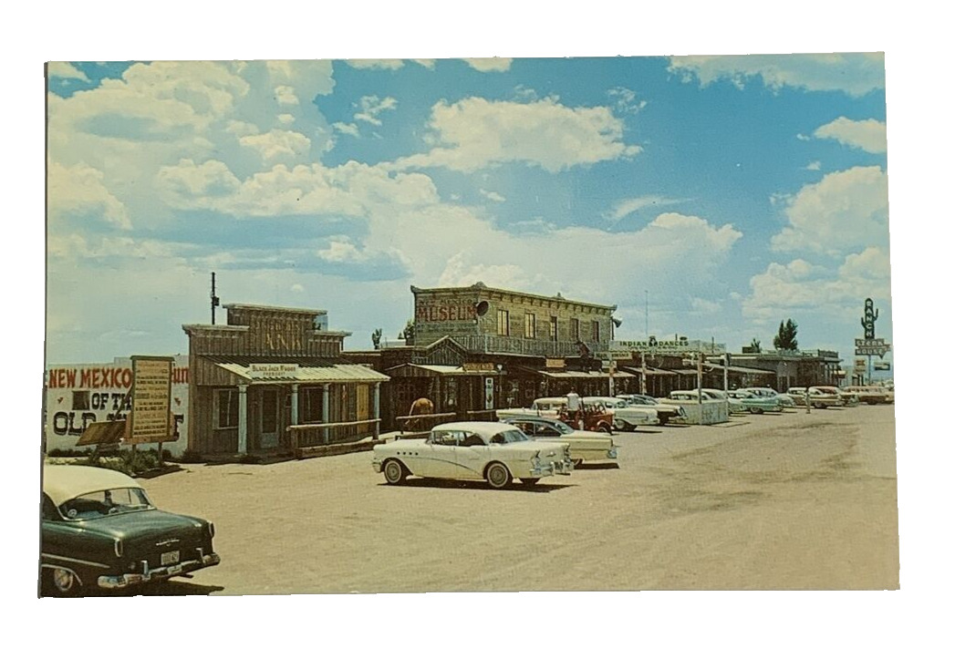 The Longhorn Ranch Museum and Ghost Town, New Mexico Postcard