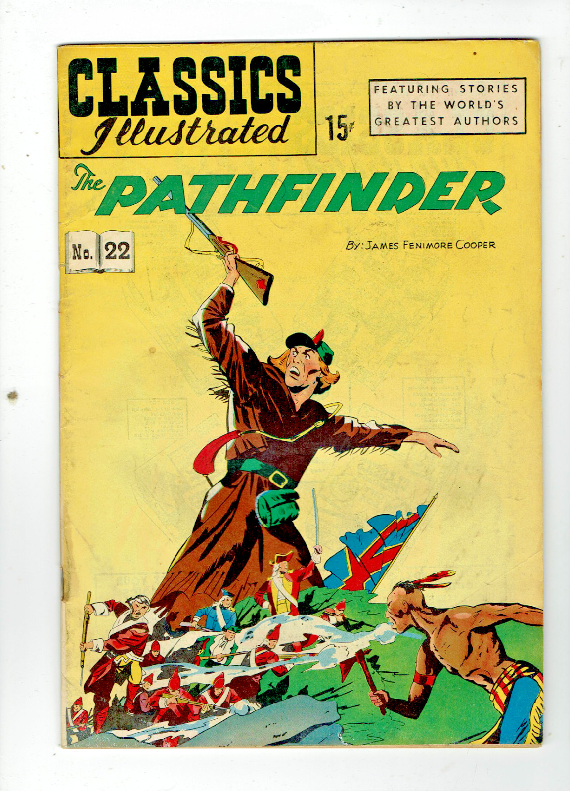 Classics Illustrated The Pathfinder #22 HRN #70 4th Edition Very Good
