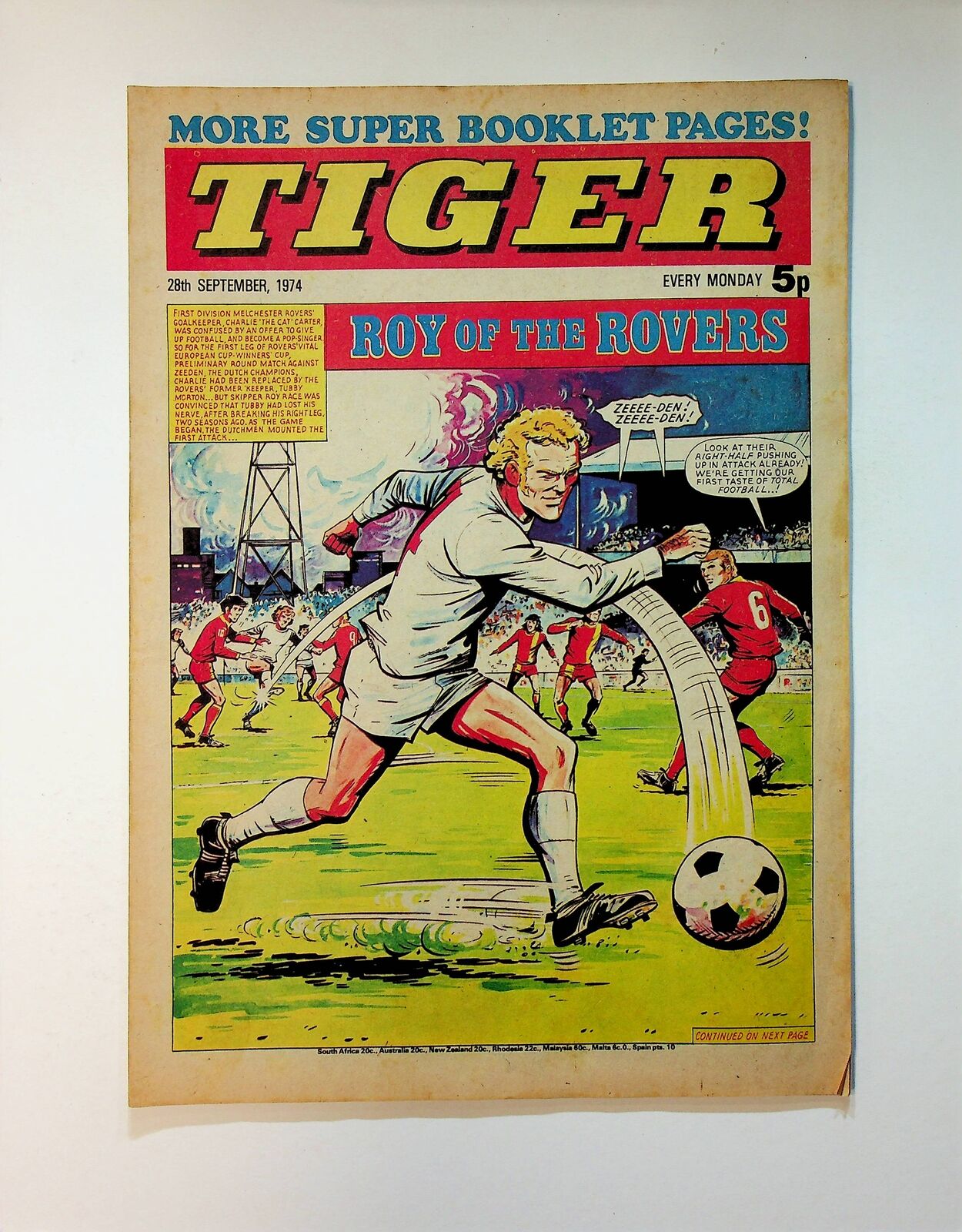 Tiger Sep 28 1974 FN