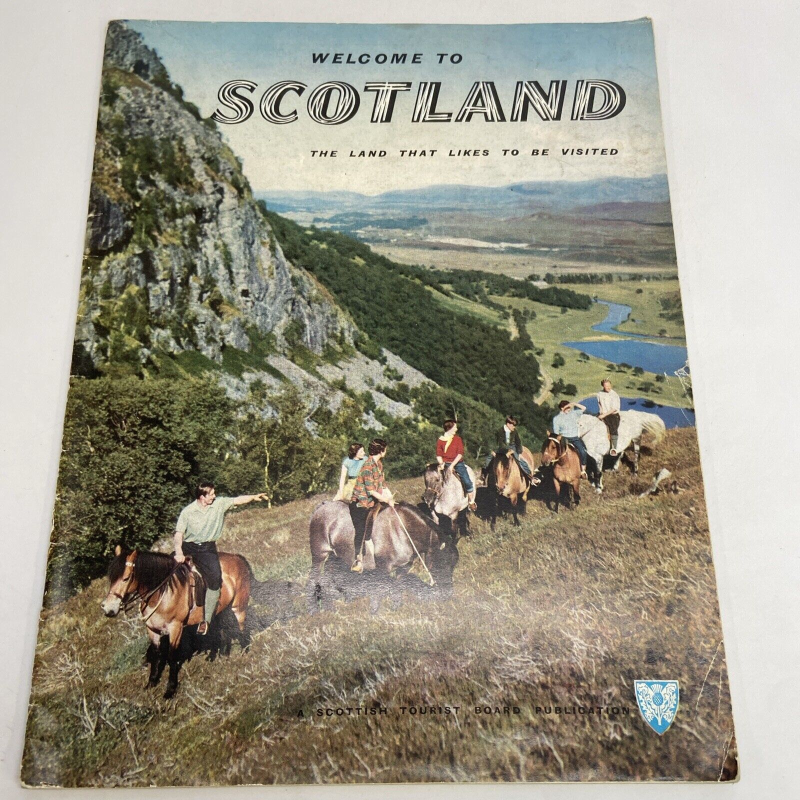 1957 Welcome To Scotland Tourist Board Publication The Land That Likes To Be Vis