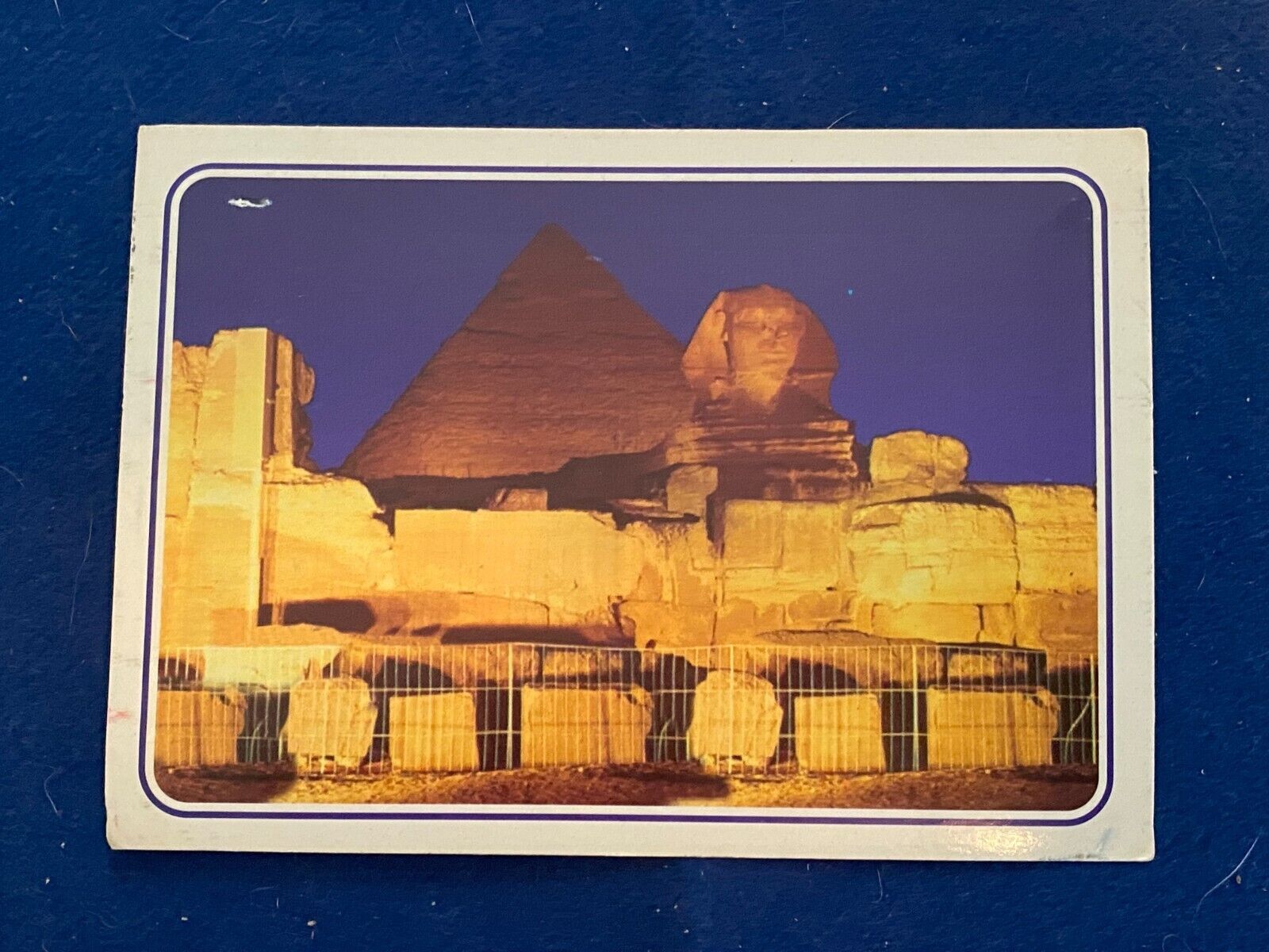 2005 Post Card from the Pyramids of Giza, Egypt.