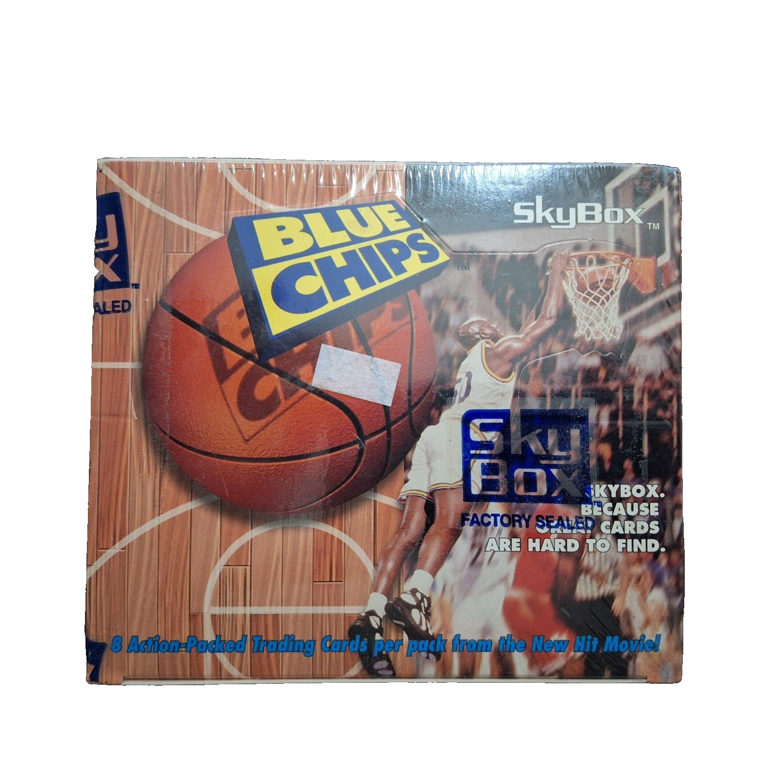 1994 Skybox Blue Chips Factory Sealed Hobby Box 36 Packs Shaquille O\'Neal