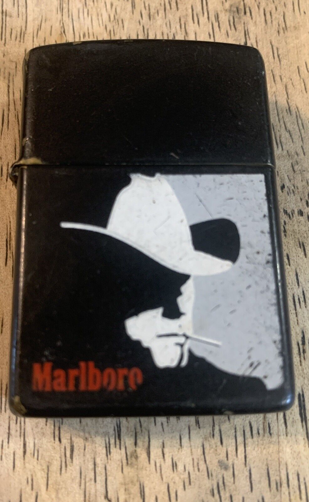 VINTAGE 1992 MARLBORO MAN ZIPPO LIGHTER Marlboro Cigarettes Advertising