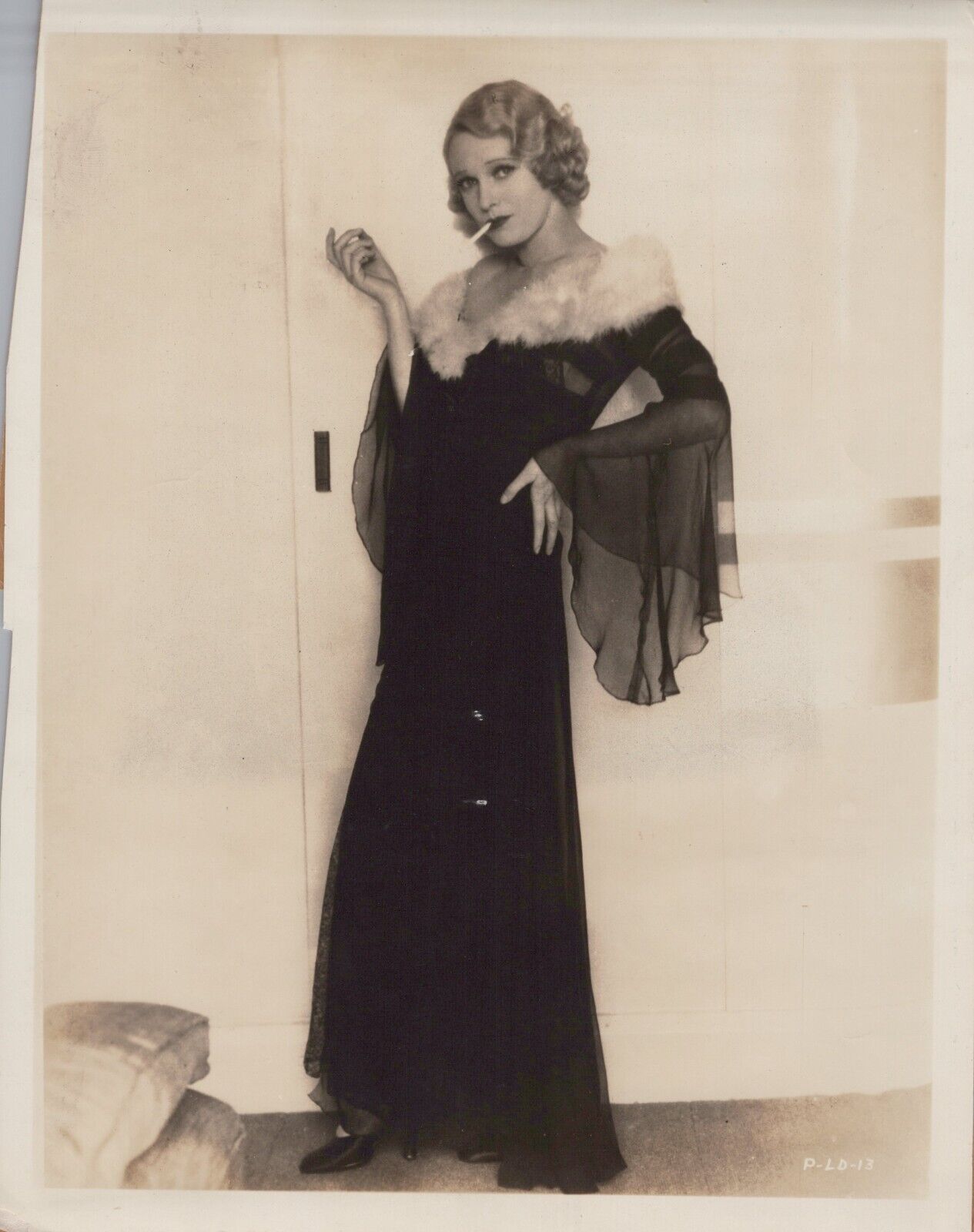 Lili Damita (1930s) ❤🎬 Stylish Glamorous Pose - Original Vintage Photo K 209