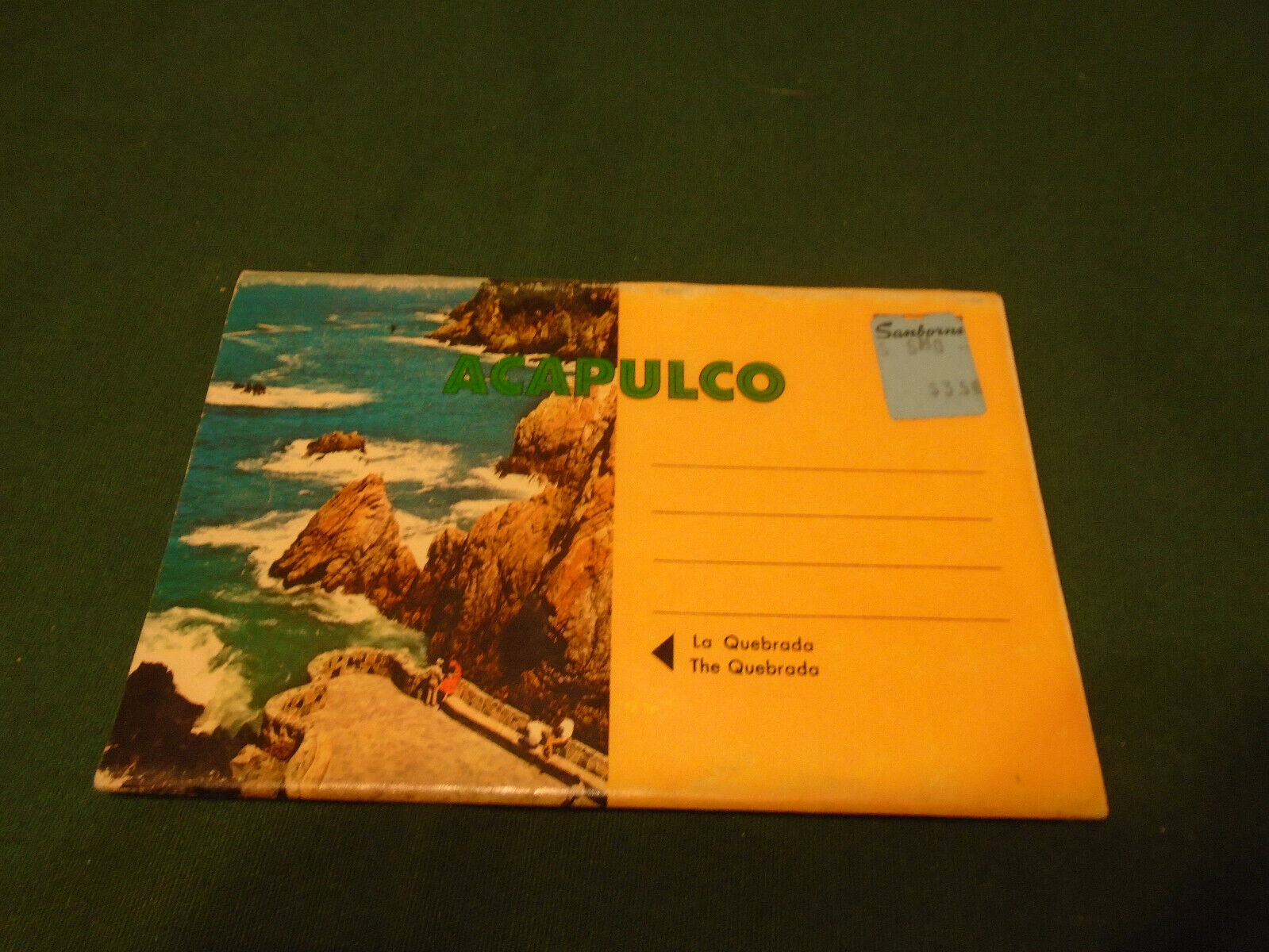 Vintage Unused Souvenir Folder of Acapulco, Mexico