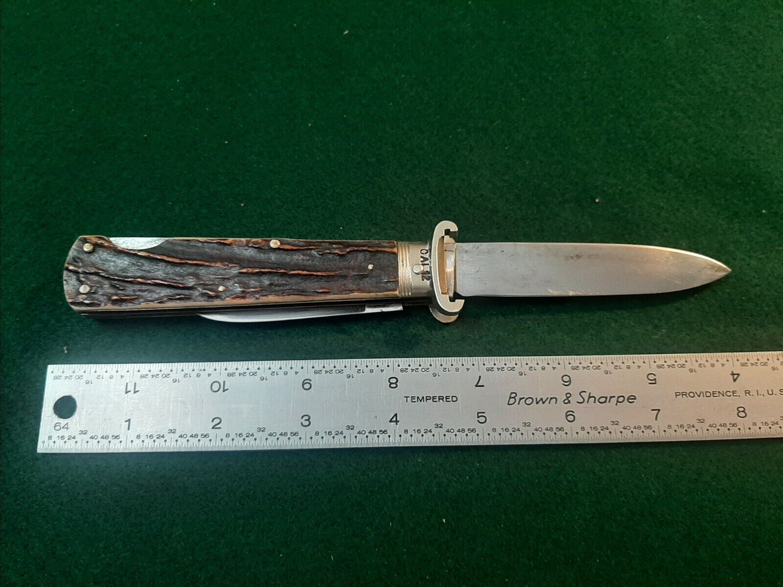 Vintage G. Grafrath Stag hunting knife Shell extractor  Solingen