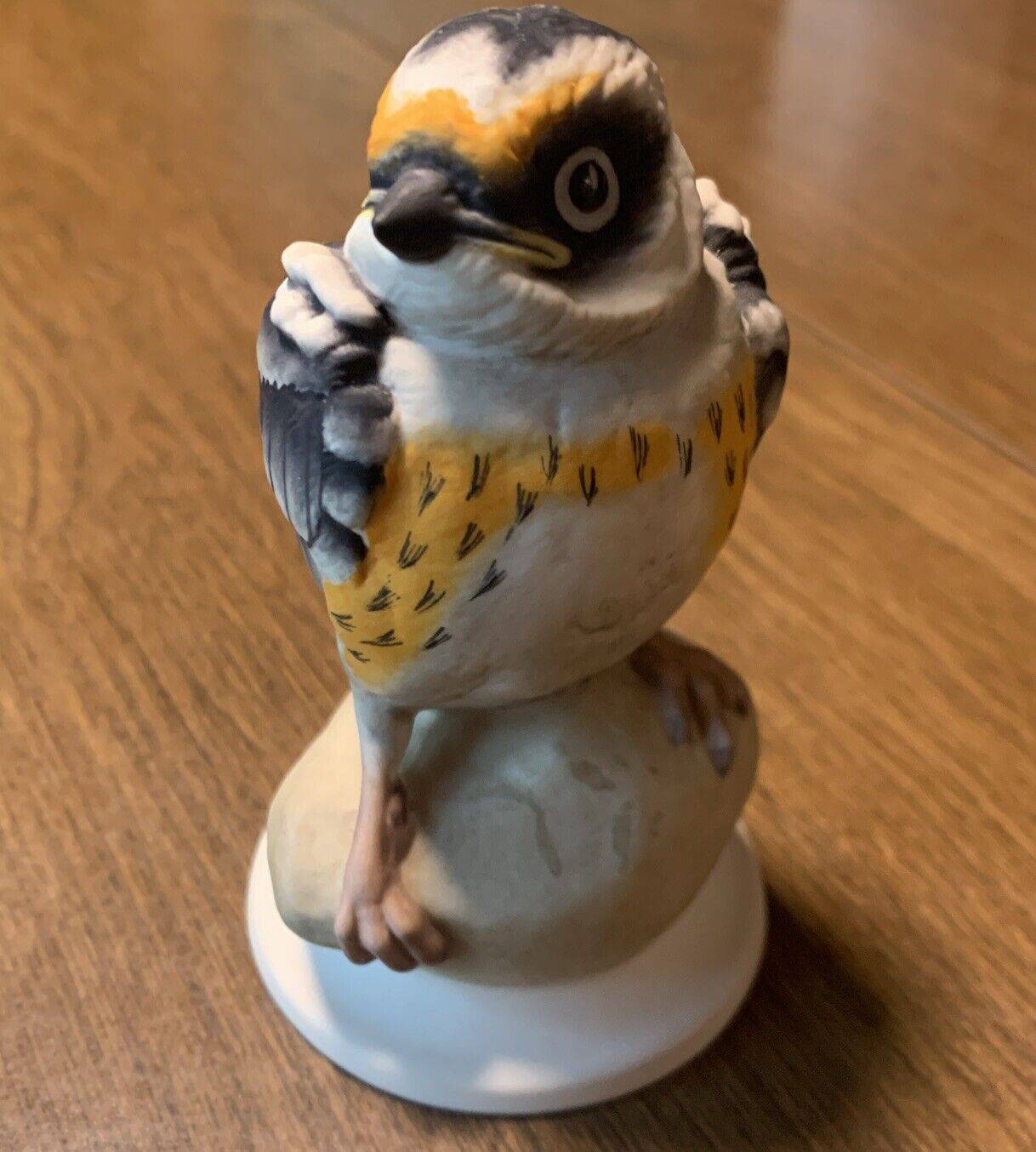 Bohem\'s Fledgling  Blackburnian Warbler 4”  Porcelain Bird Figure- 🇺🇸 #478 USA