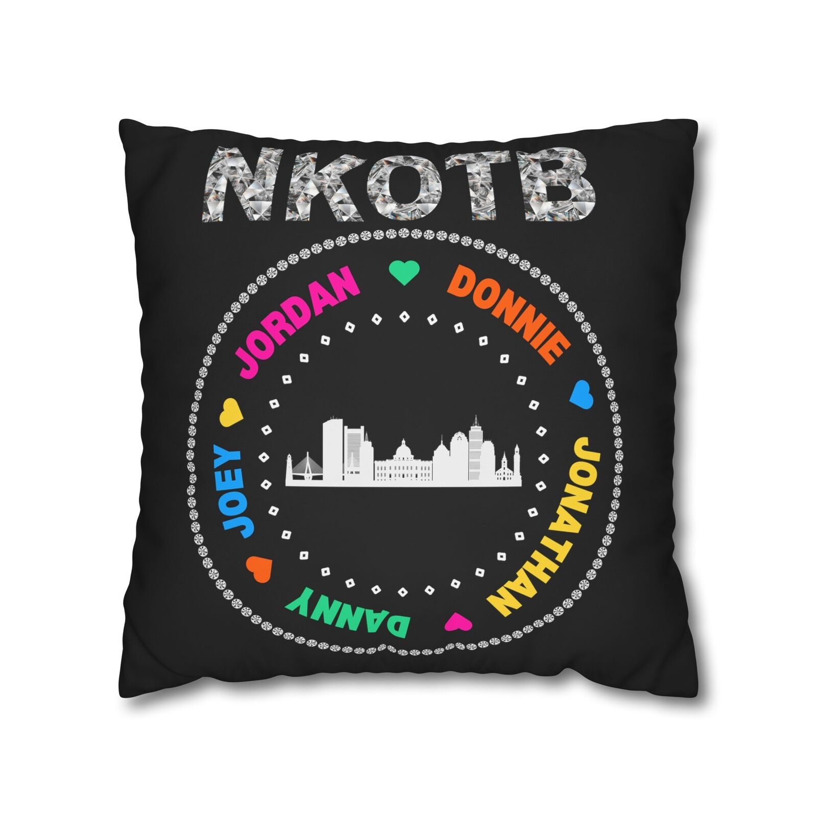 NKOTB Magic Summer Tour Pillowcase | New Kids on the Block | Donnie | Jordan