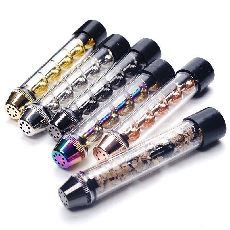 3x Pack Replacement Glass Tube for 7 Pipe Twisty Glass Blunt