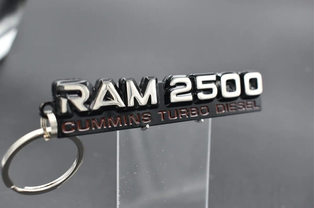 Dodge Ram 2500 Cummins diesel emblem keychains