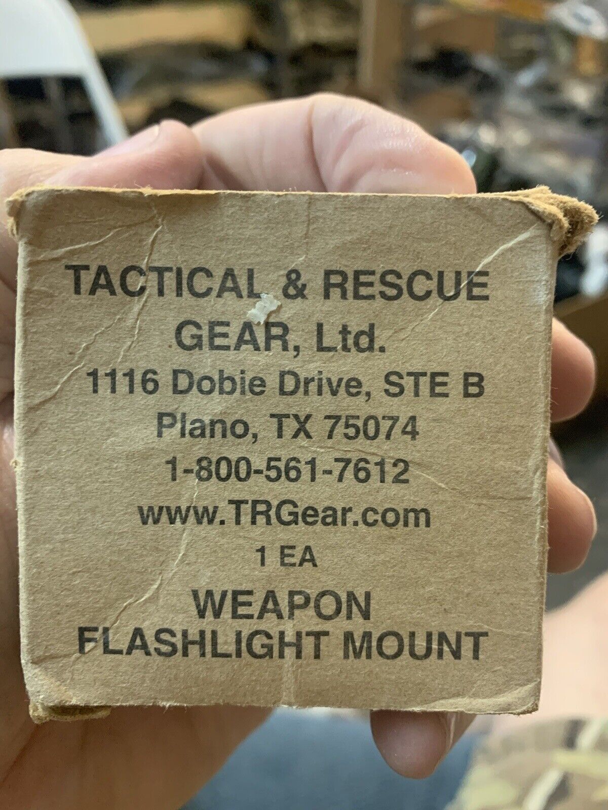 NEW Tactical Flashlight Mount Weapon Mount for Flashlight New in box