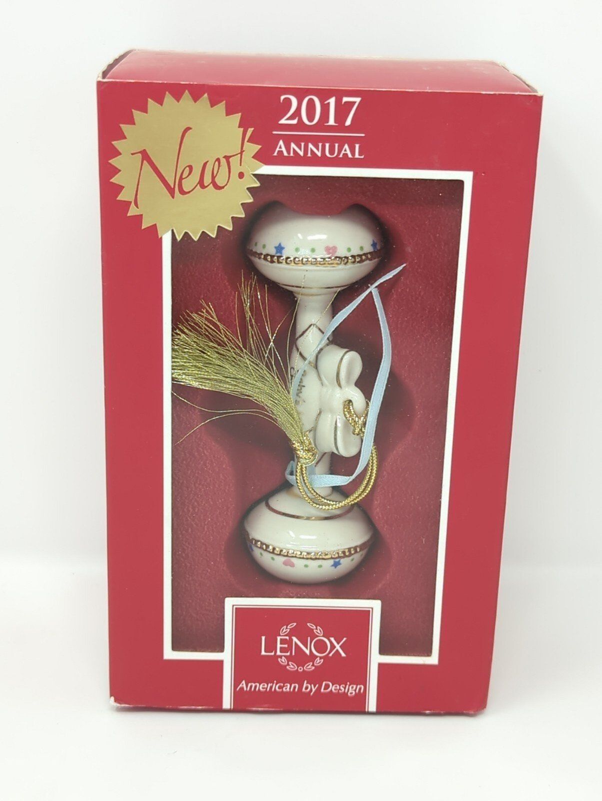 Lenox 2017 Annual Babys First Christmas Ornament
