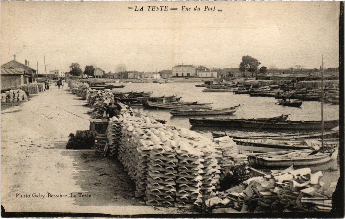 CPA Le TESTE Port View (985321)