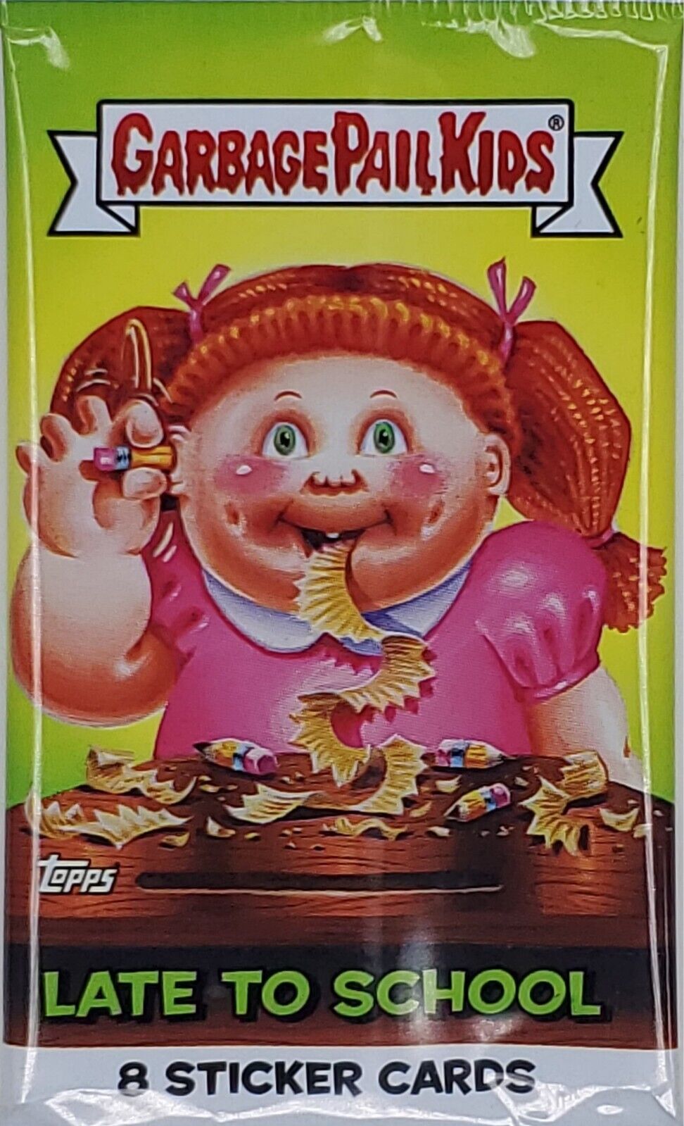 Topps Garbage Pail Kids Late To School Retail Display 2019 EMPTY WRAPPER
