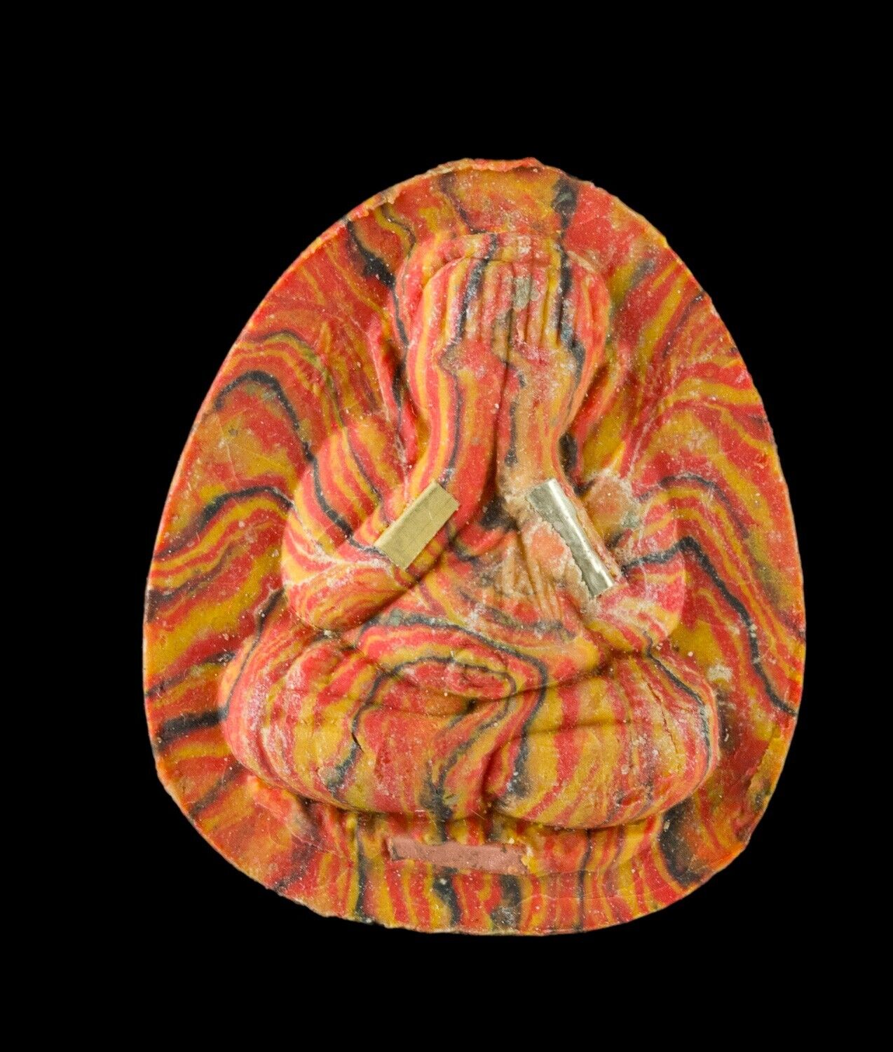 LP Eap Phra Pidta Rainbow - Amulet Thailand Wat Pikul Thong -takrud -2616