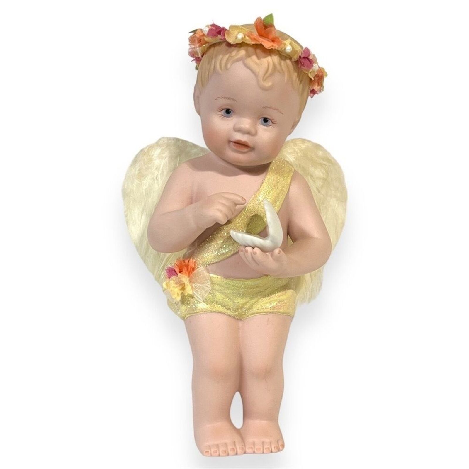 Vintage 1996 Hamilton Collection Seek and You Shall Find Angel Parkins Cherub