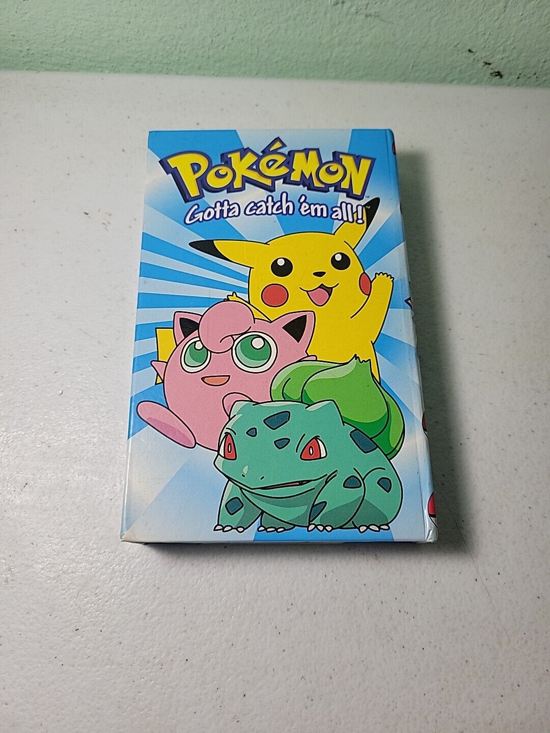 Vintage Pokemon RoseArt Tri Fold Organizer 1998 Nintendo Pikachu  New