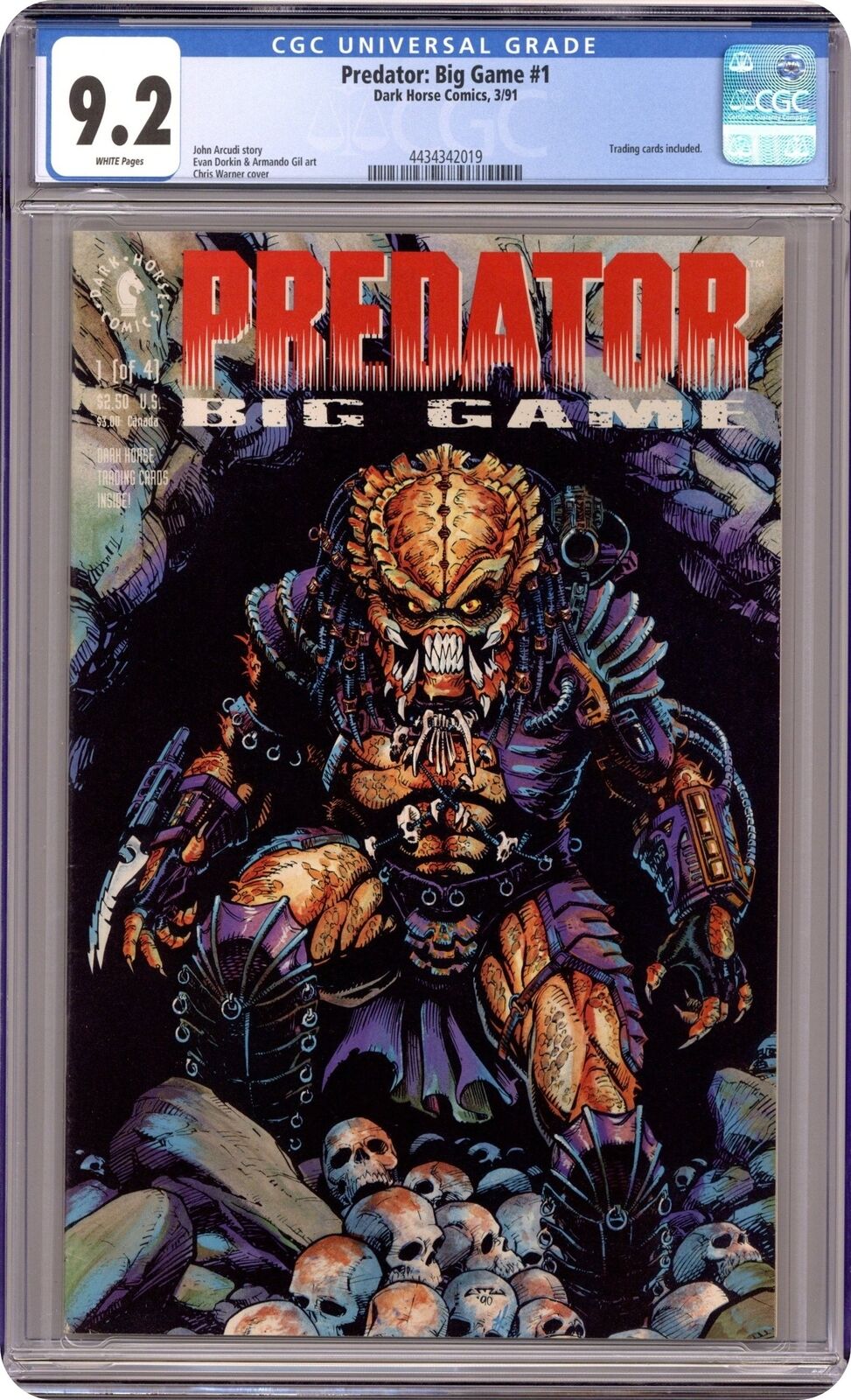 Predator Big Game #1 CGC 9.2 1991 4434342019