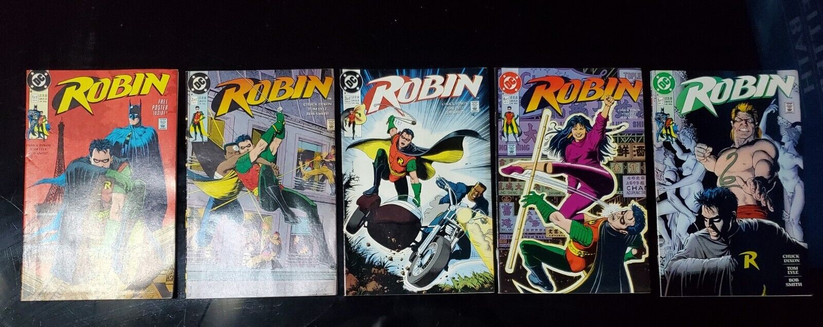 Robin (DC, 1991) Limited Series Set 1-5 Comic Books