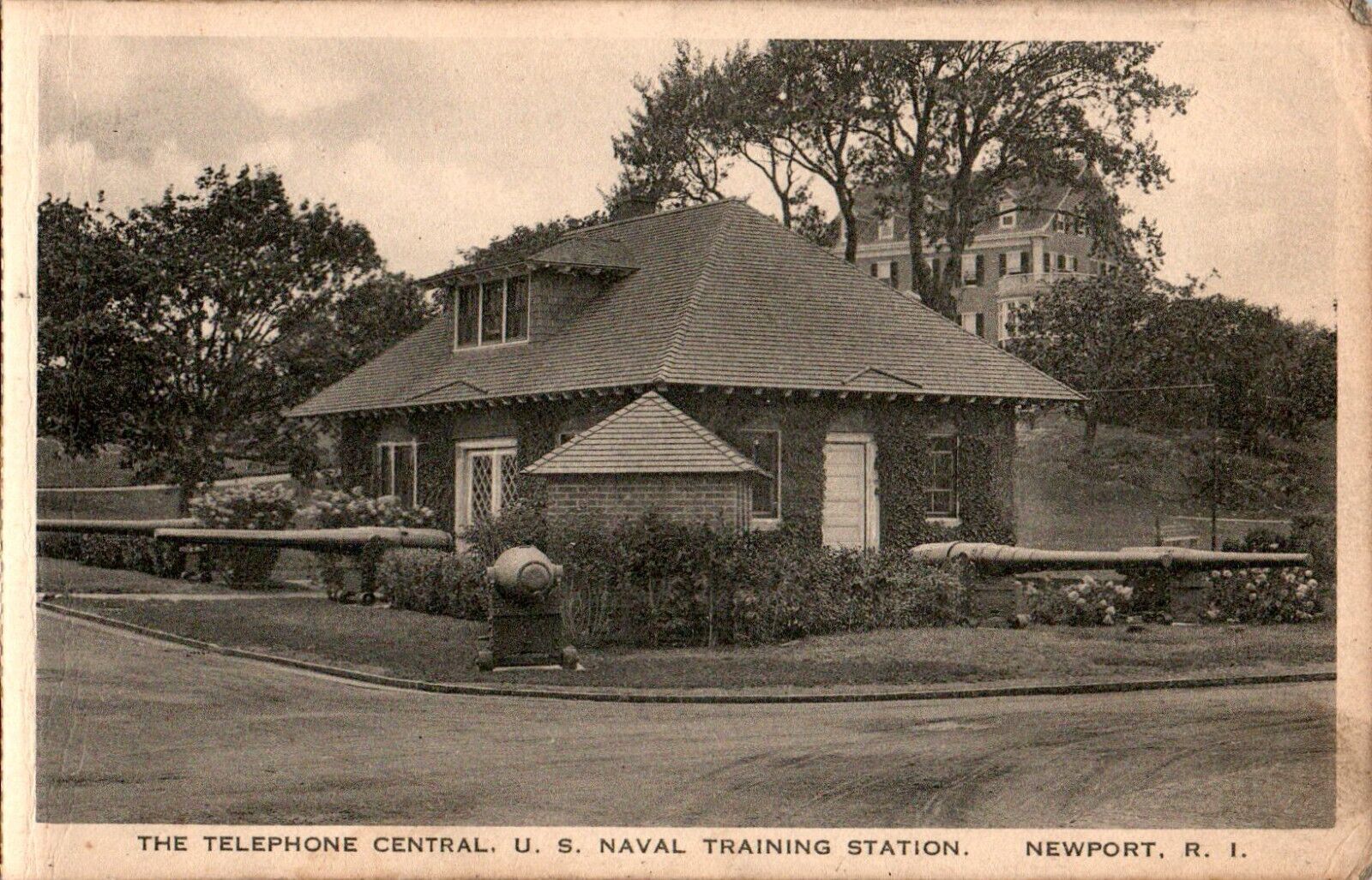 The Telephone Central, U S Naval Training Station, Newport, Rhode Island RI