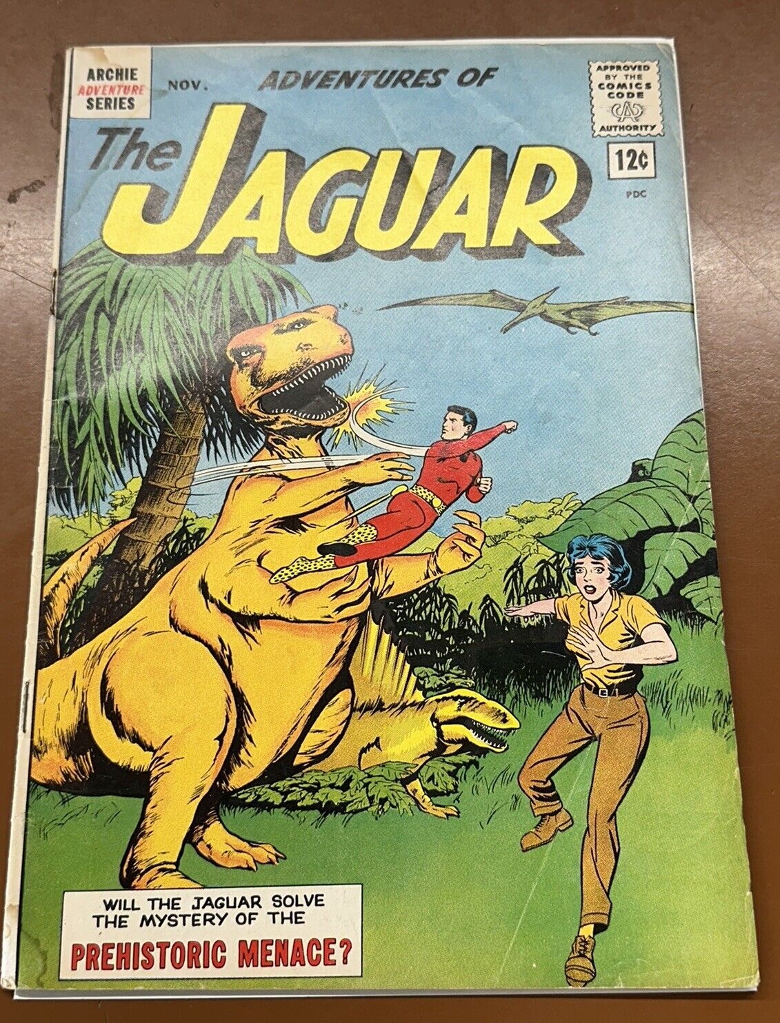 The Adventures Of The Jaguar #10 1962 Comic Book - TCCCX