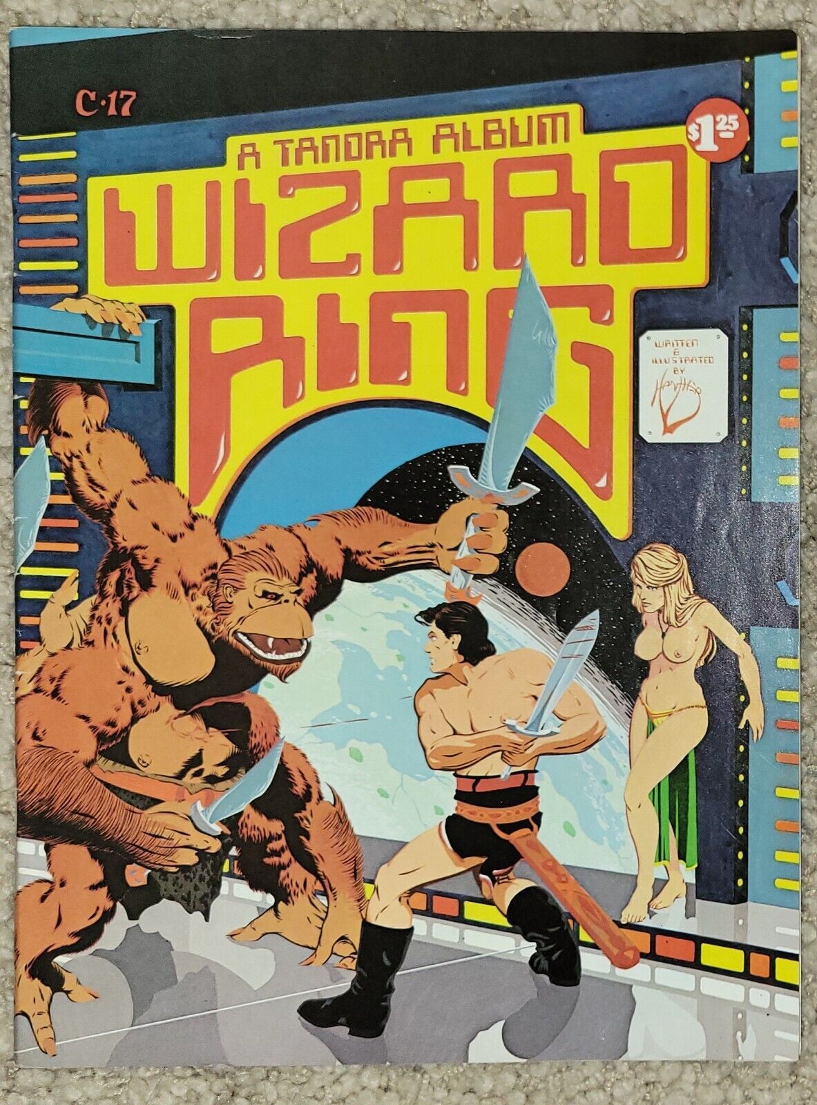 1980 Wizard Ring Magazine C-17 Tandra Hanther V/VF