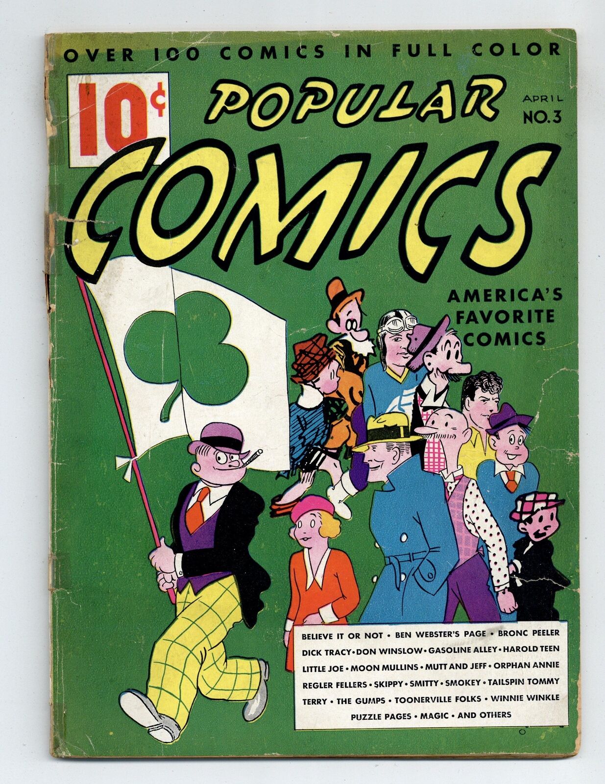 Popular Comics #3 GD- 1.8 1936