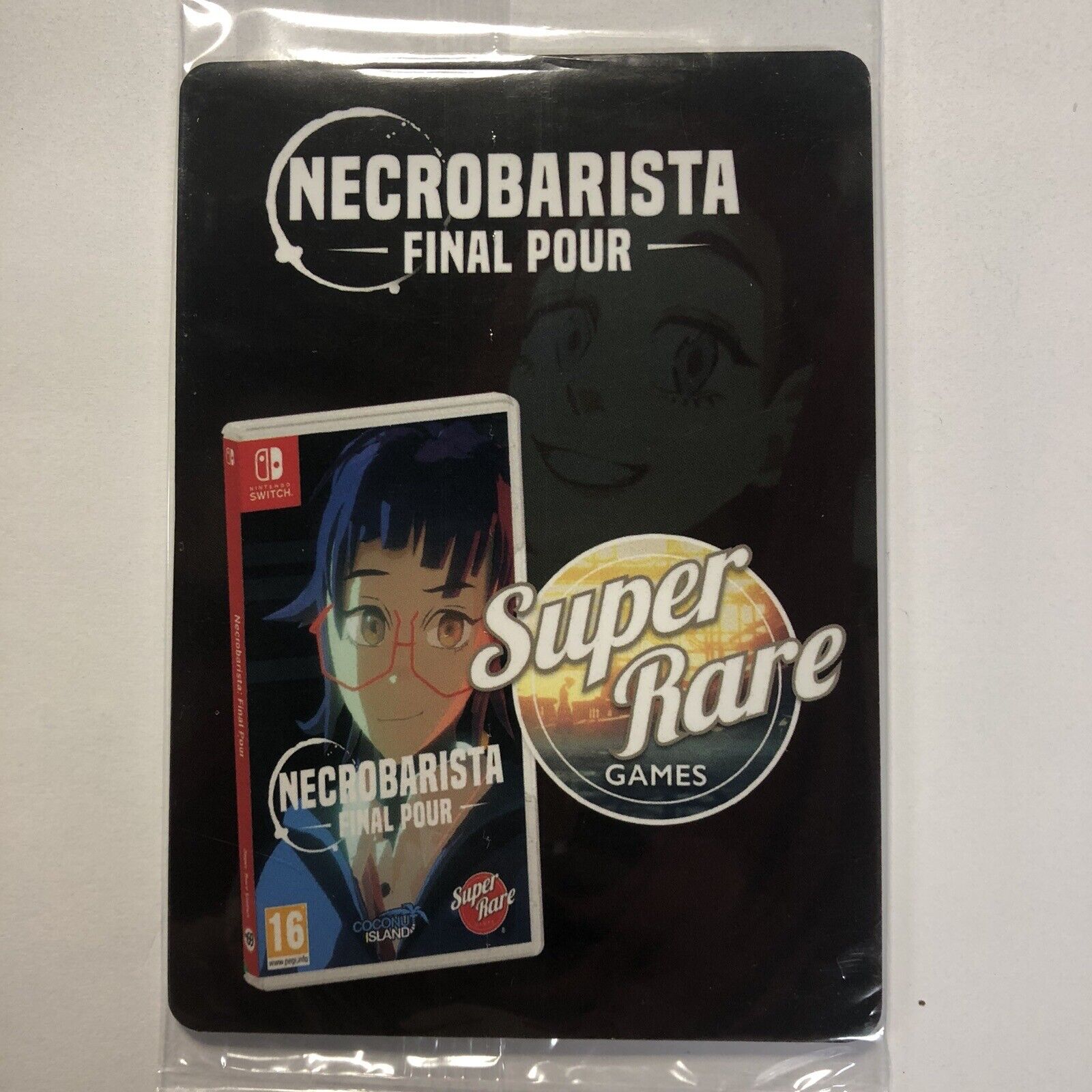 Necrobarista Final Pour Sealed 4 Trading Card Pack Super Rare Games SRG