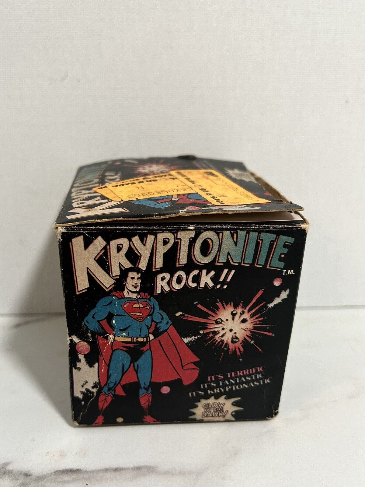 Kryptonite Rock - 1977 - Two Rocks - Insert Superman\'s one weakness RARE