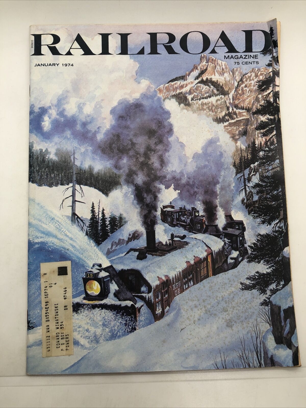 Vintage Railroad Magazine January 1974