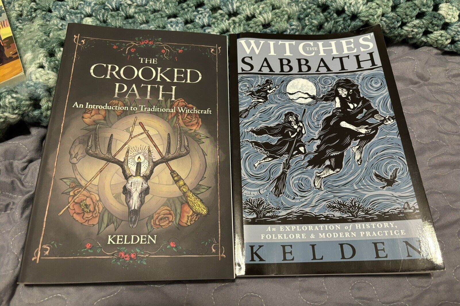 The Crooked Path & The Witches Sabbath Books Kelden