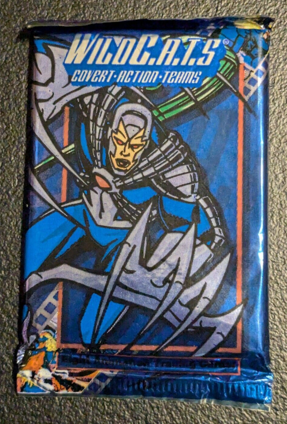 1995 WILDC.A.T.S. WildCATS Covert Action Teams trading cards sealed pack