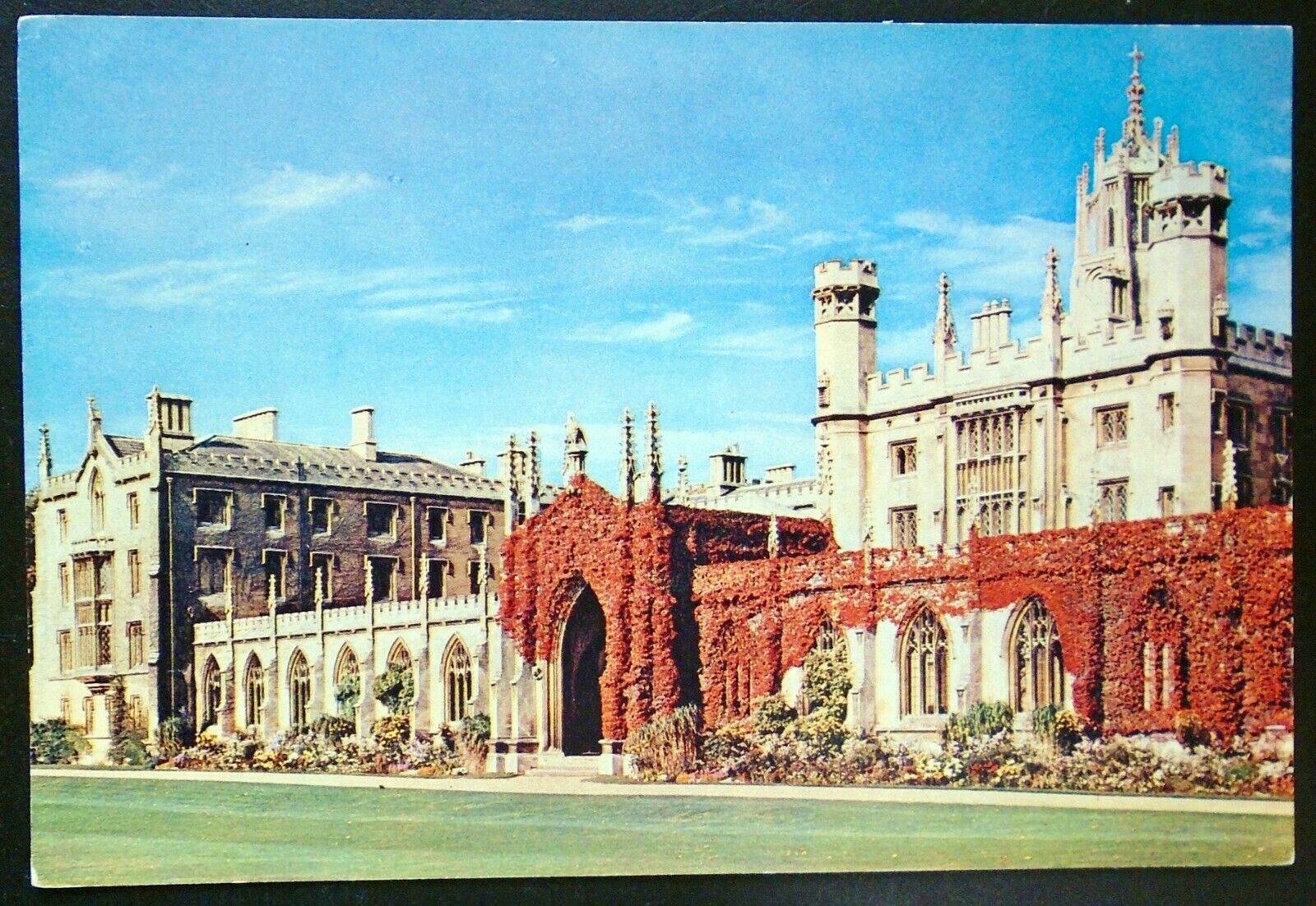 1950s St. John’s College, St. John’s Street, New Court, Cambridge, England 