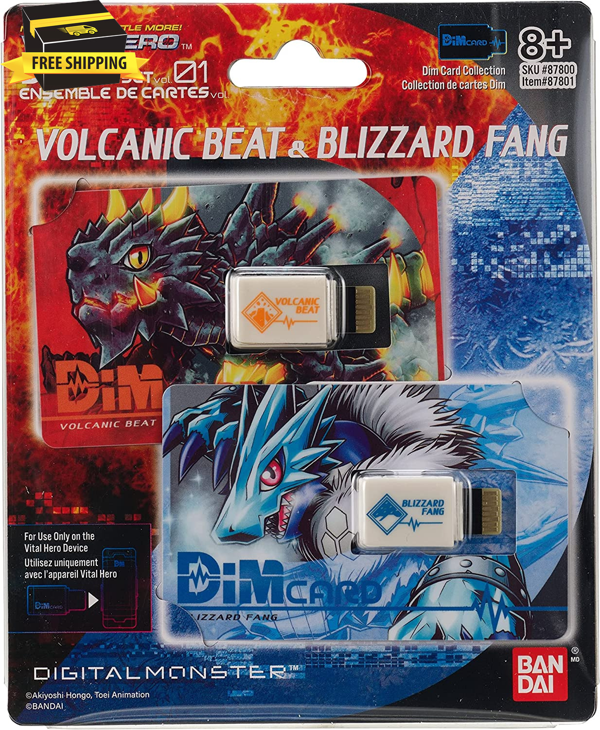 Vital Hero - DIM Card Pack (Volcanic Beat & Blizzard Fang) ⭐⭐⭐⭐⭐