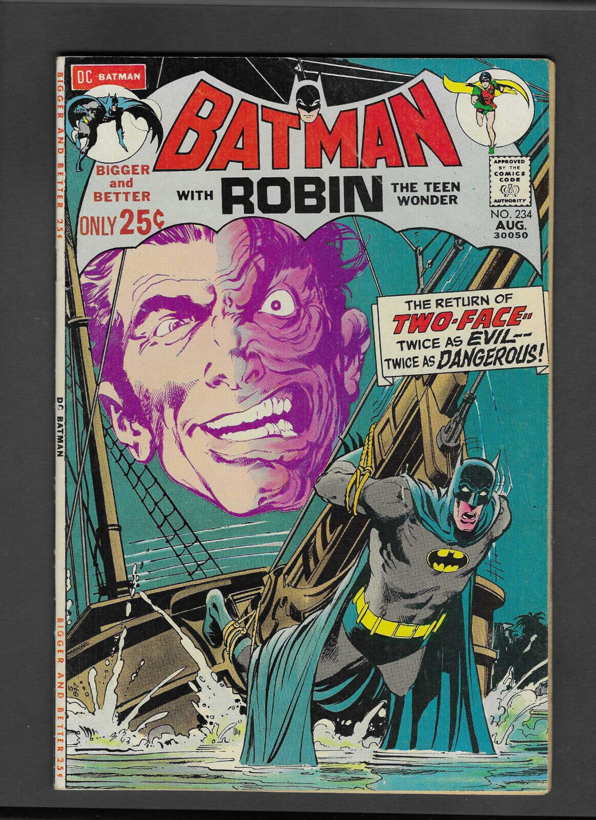 Batman #234 (1st Silver Age Harvey Dent/Two-Face) Neal Adams Art [Fine (6.0)]