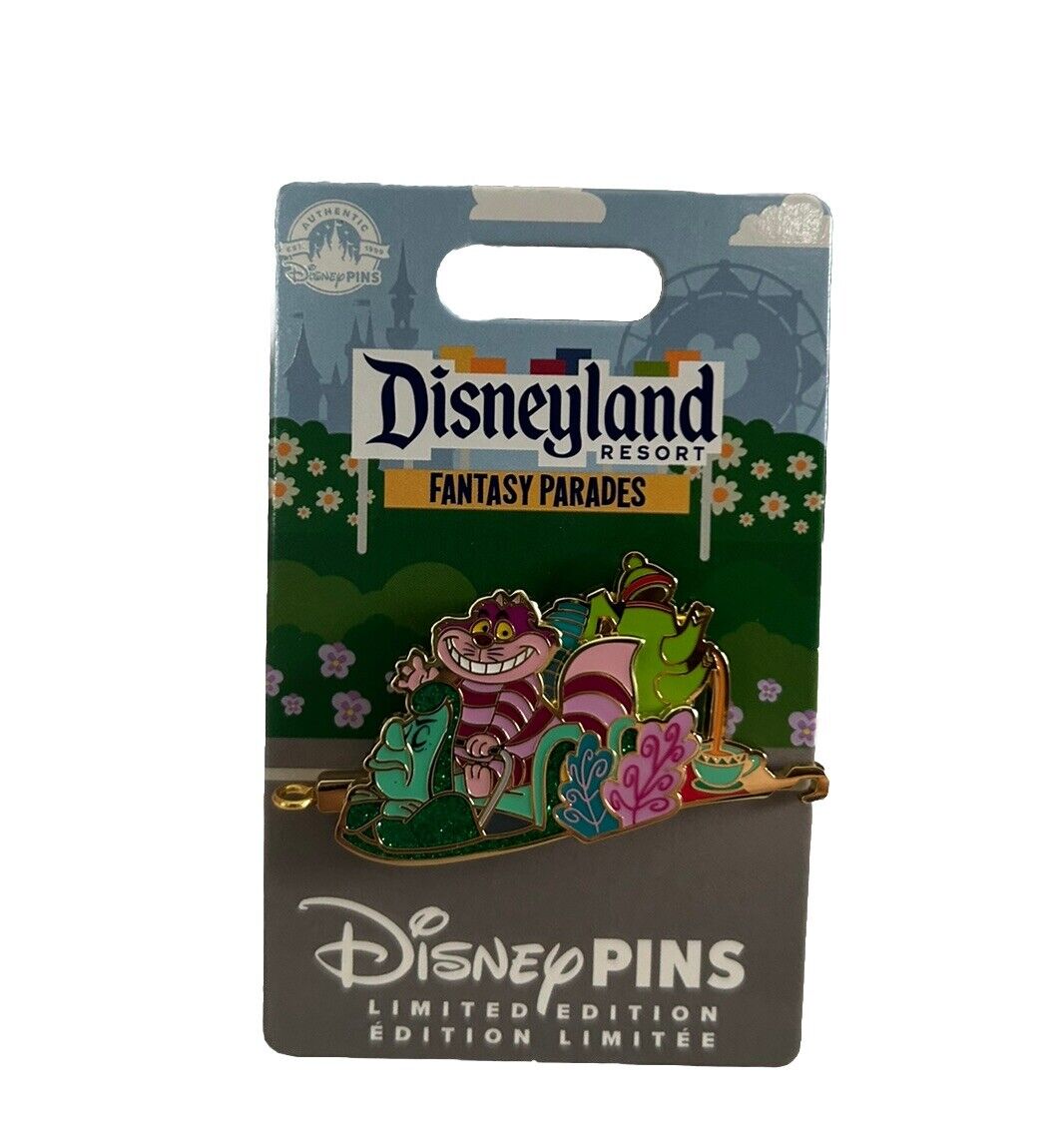 Disney Disneyland Fantasy Parades Float Series Alice Cheshire Cat LE 2500 Pin