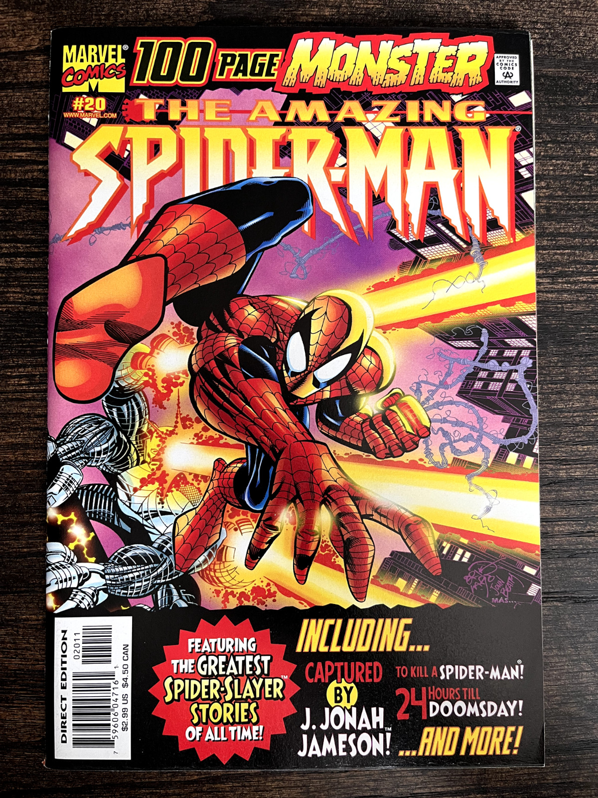 THE AMAZING SPIDER-MAN #20 100 PAGE MONSTER (Marvel 2000)