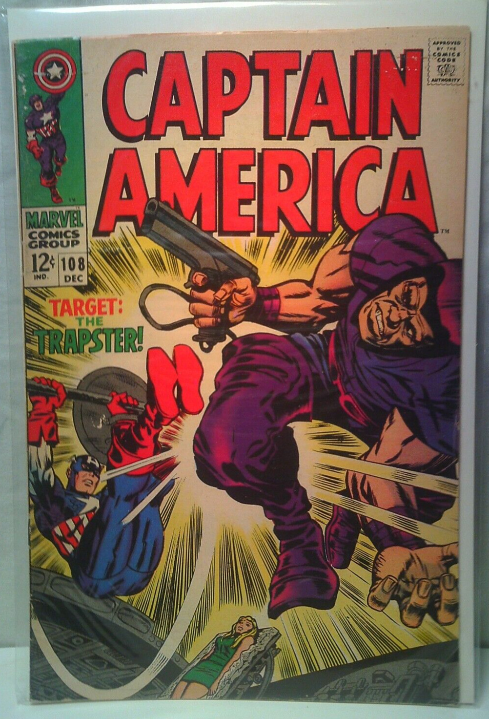 Captain America 1968 Marvel Comics 108 6.5