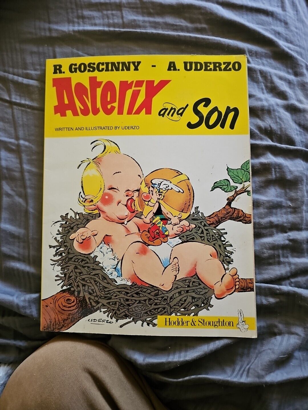 Vintage Comic Book Asterix and Son by Goscinny & Uderzo 1983 VG+ Paperback