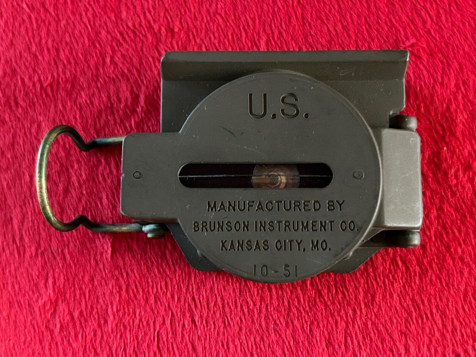 Original Korean War US Army Compass Dated 1951