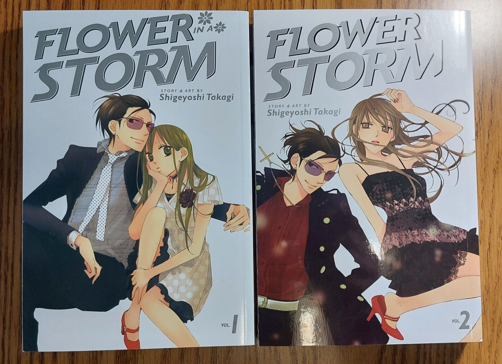 FLOWER IN A STORM ENGLISH MANGA COMPLETE VOLUMES 1 & 2
