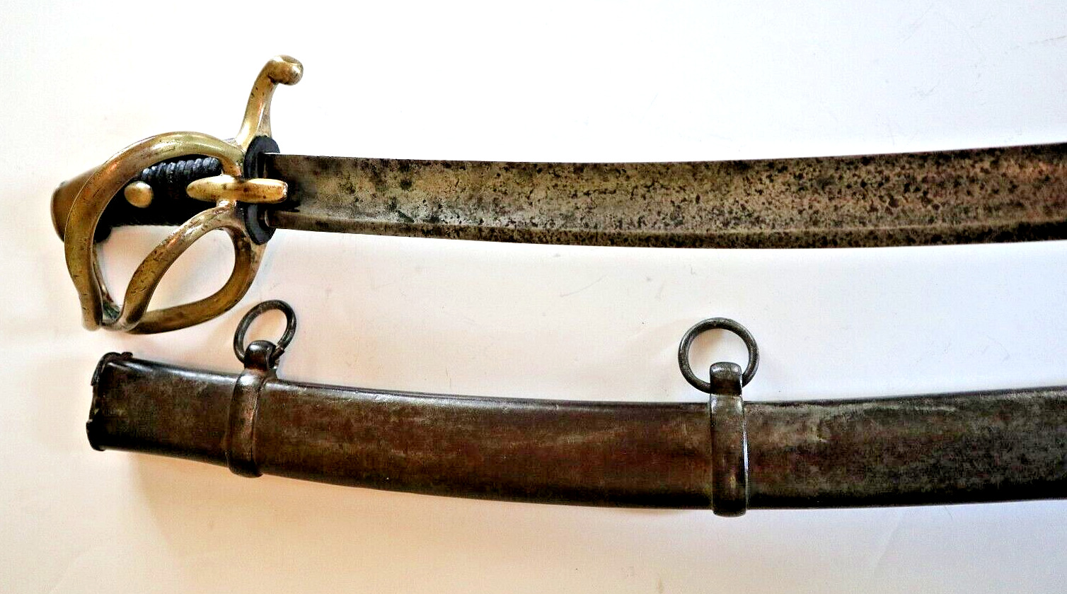 NAPOLEONIC FRENCH CAVALRY AN XI GRAND ARMEE SWORD CA 1803 WATERLOO BEZDEK COLL