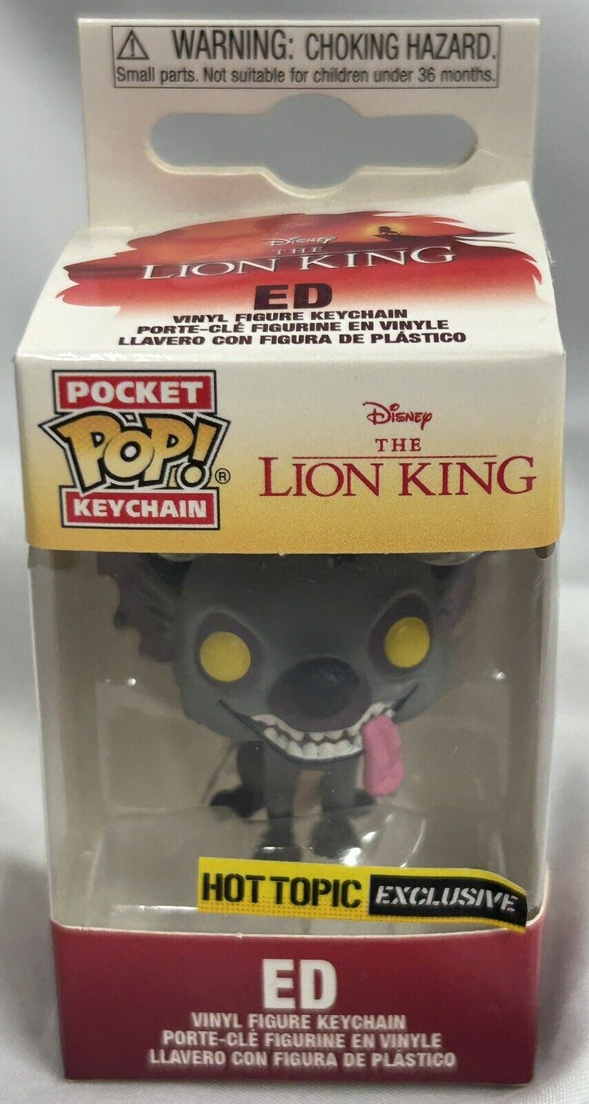 Funko Pocket Pop The Lion King ED Hot Topic Exclusive Keychain