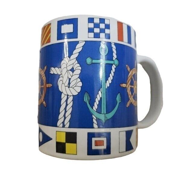 Otagiri USA Advantage Collection Stanley Papel Nautical Theme 10 oz Coffee Mug